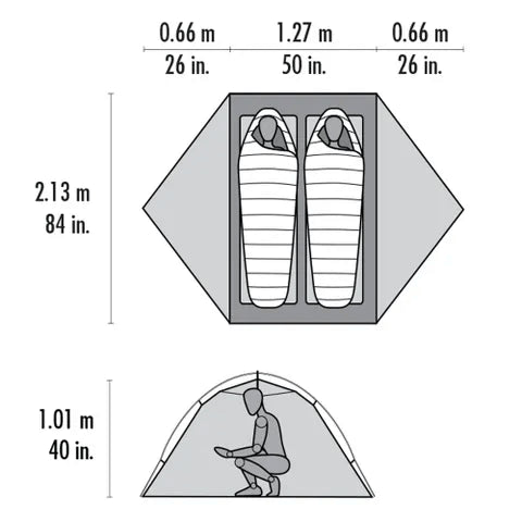 MSR Hubba Hubba Shield 2 Tent